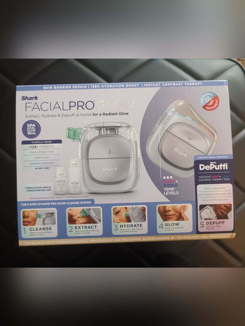 Brand New Shark FacialPro Glow at-Home Facial System (FH320) - Sealed - Picture 5 of 8